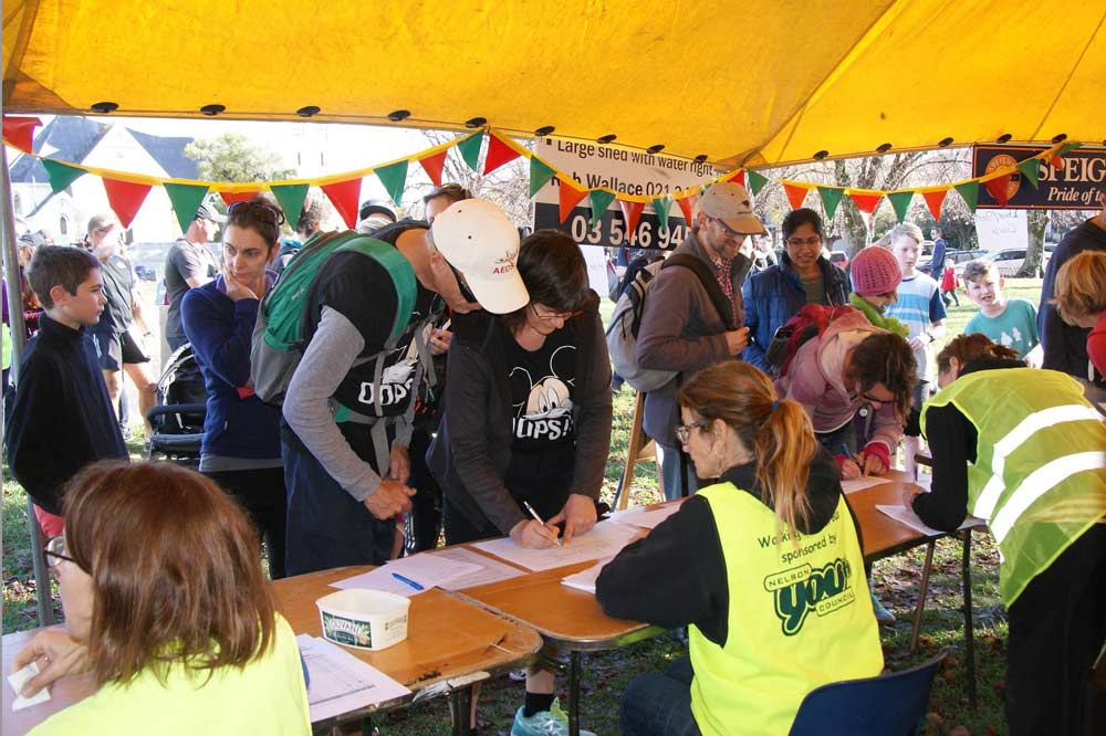 Registering for the Nelson Central Challenge Rogaine